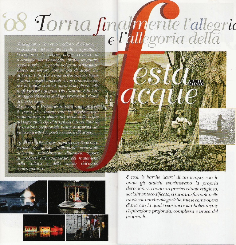 La Festa delle Acque di Piediluco